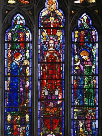 Harry Clarke's stained glass window